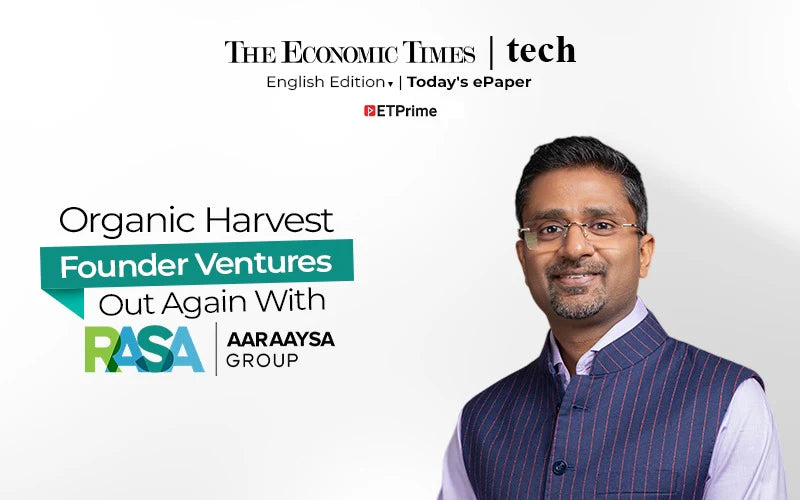 Organic Harvest founder Rahul Agarwal..